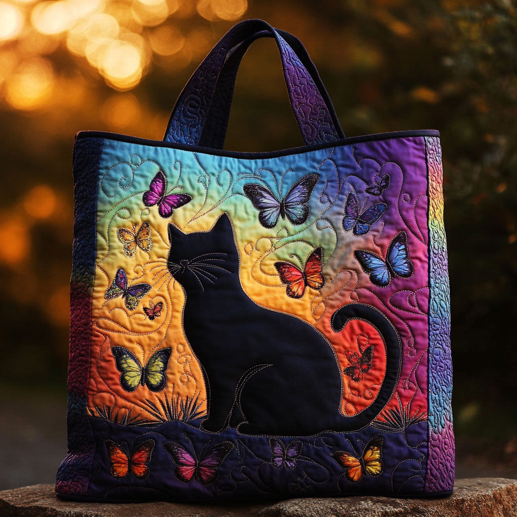 Poemheart Kedi Kapitone Tote Çantası