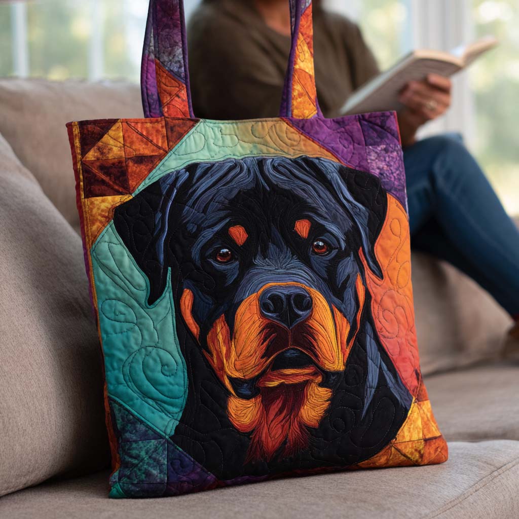 Drosmīgs Rottweilers Skats Ievīlēta Soma