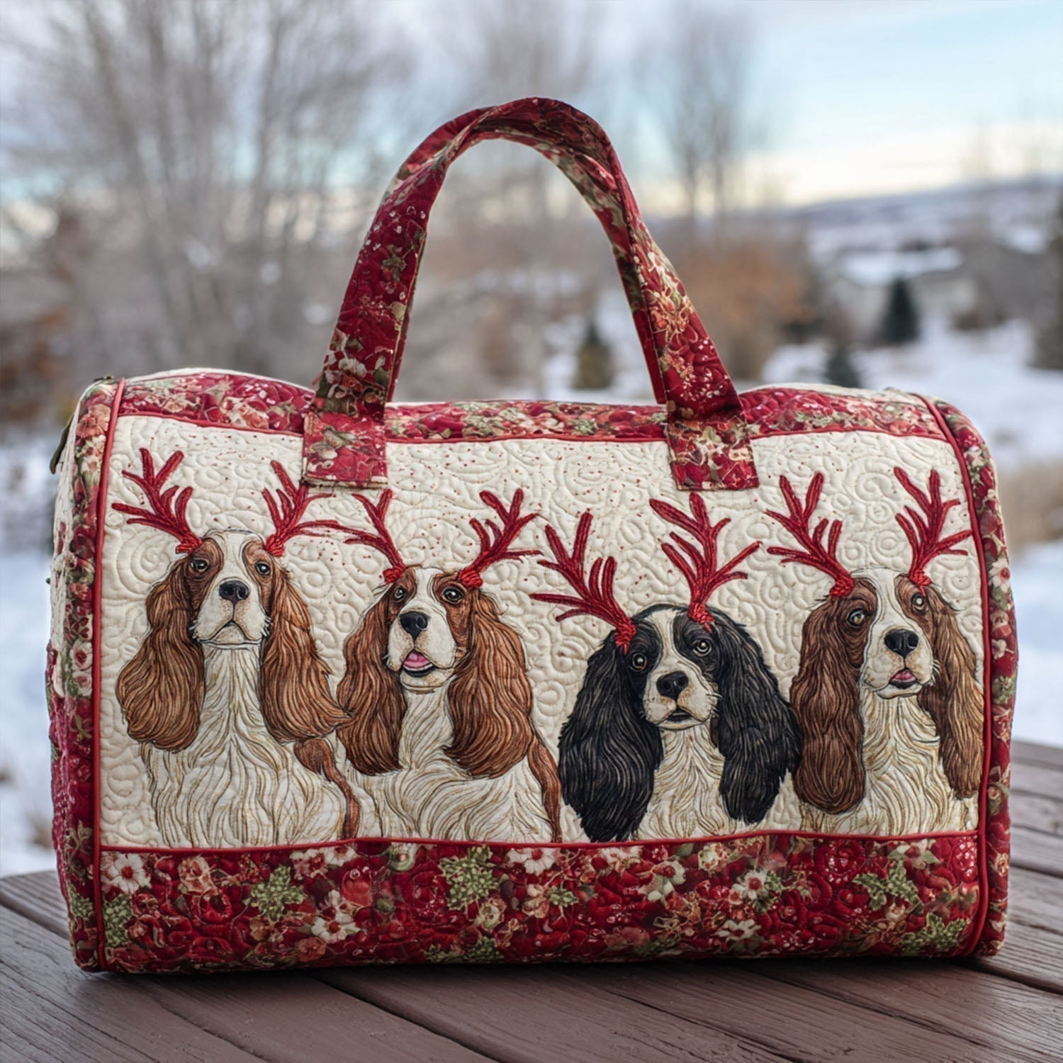 Meraklı Kulaklar Yastıklı Duffle Çanta