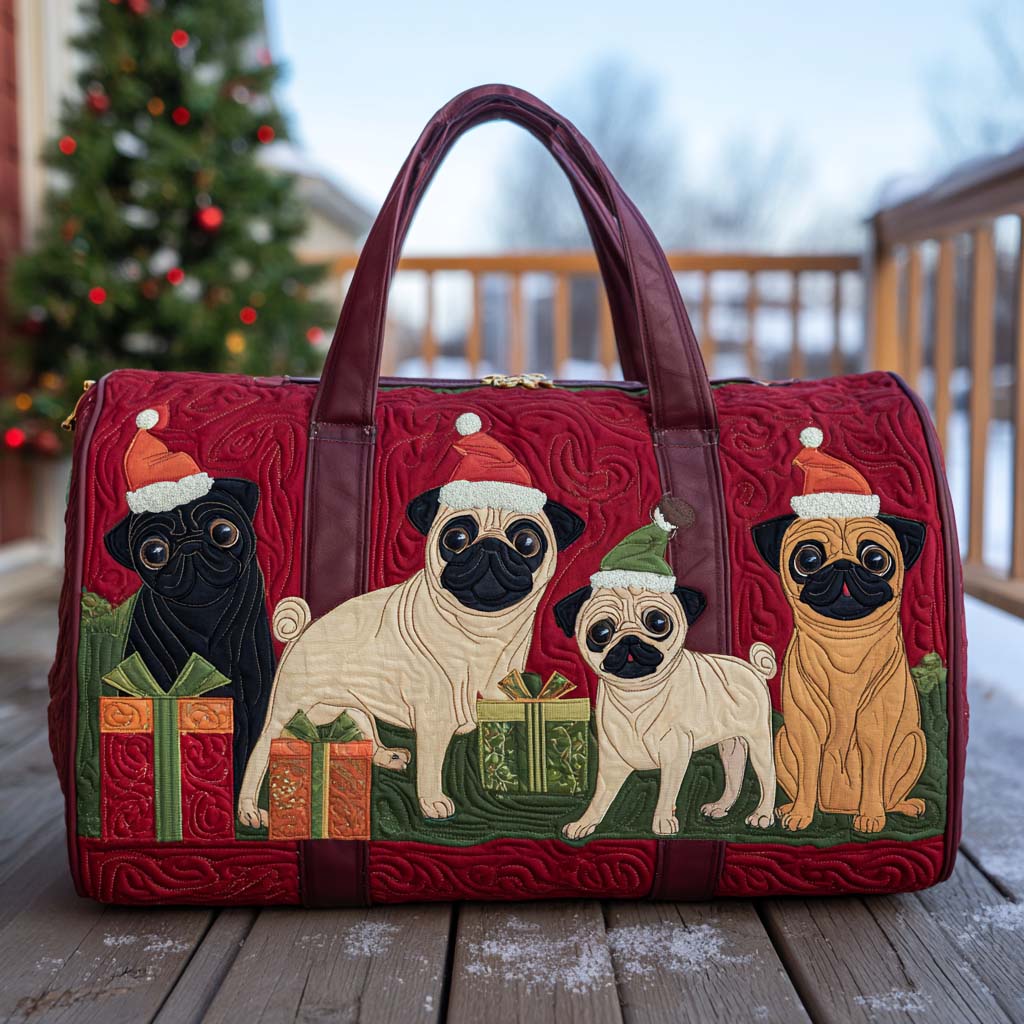 Neşeli Snuffles Dikişli Duffle Çanta