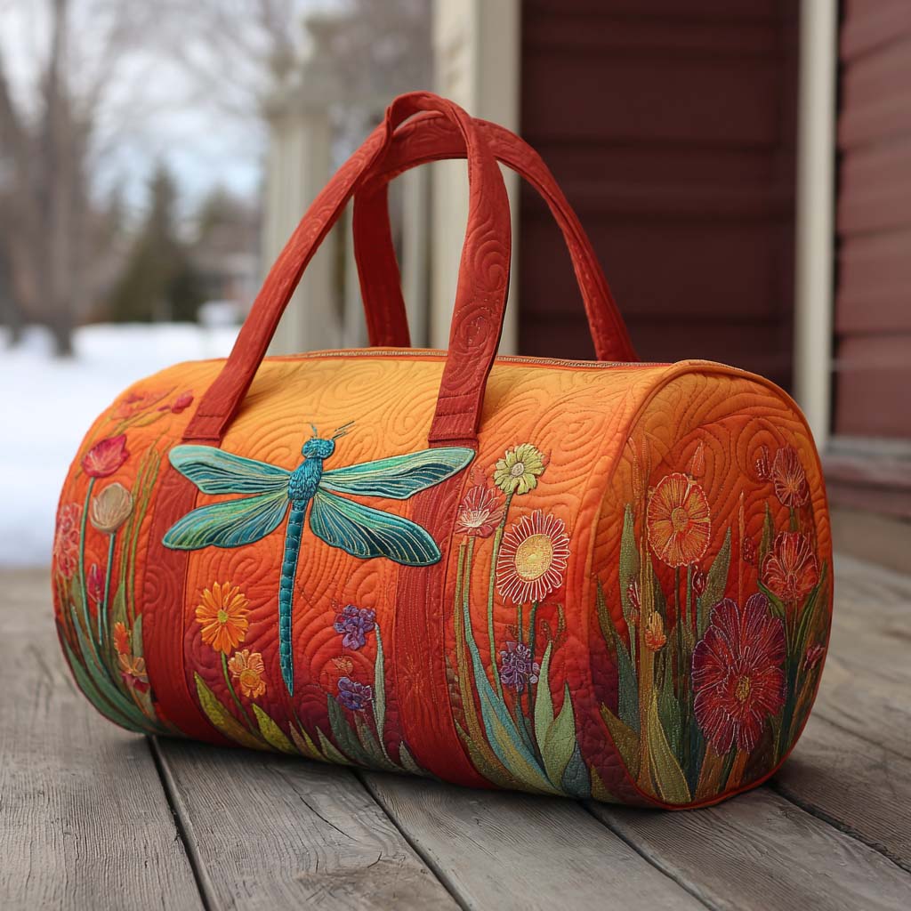 Yaz Flutter Kapitone Duffle Çantası