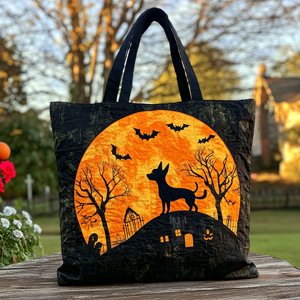 Čivava Mēness Quilted Soma
