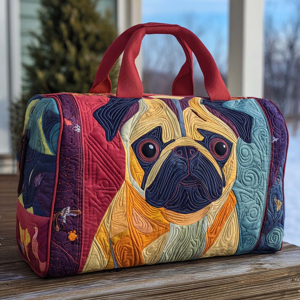 Puglet Charm Yastıklı Duffle Çanta