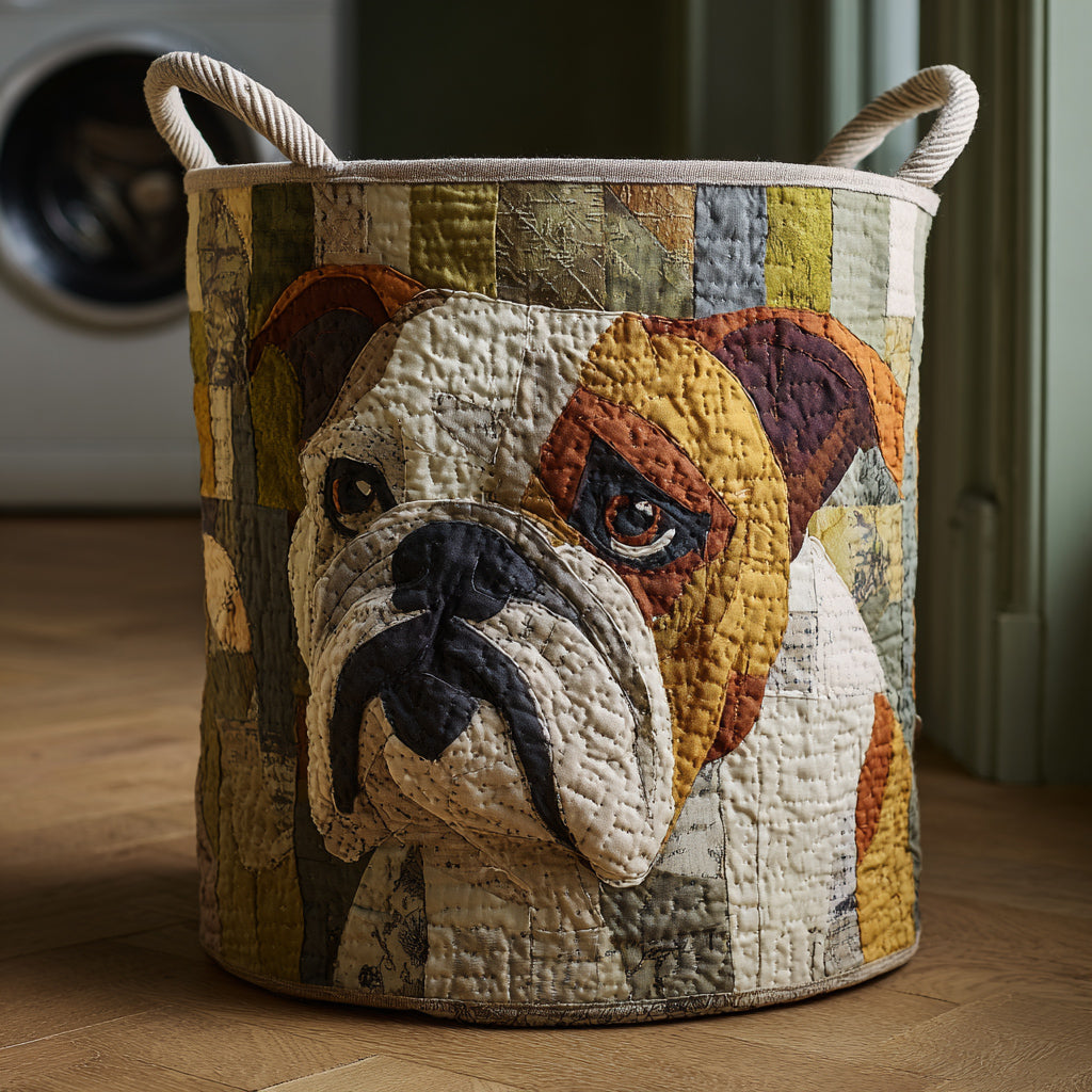 Rustikāla veļas grozs Bulldog