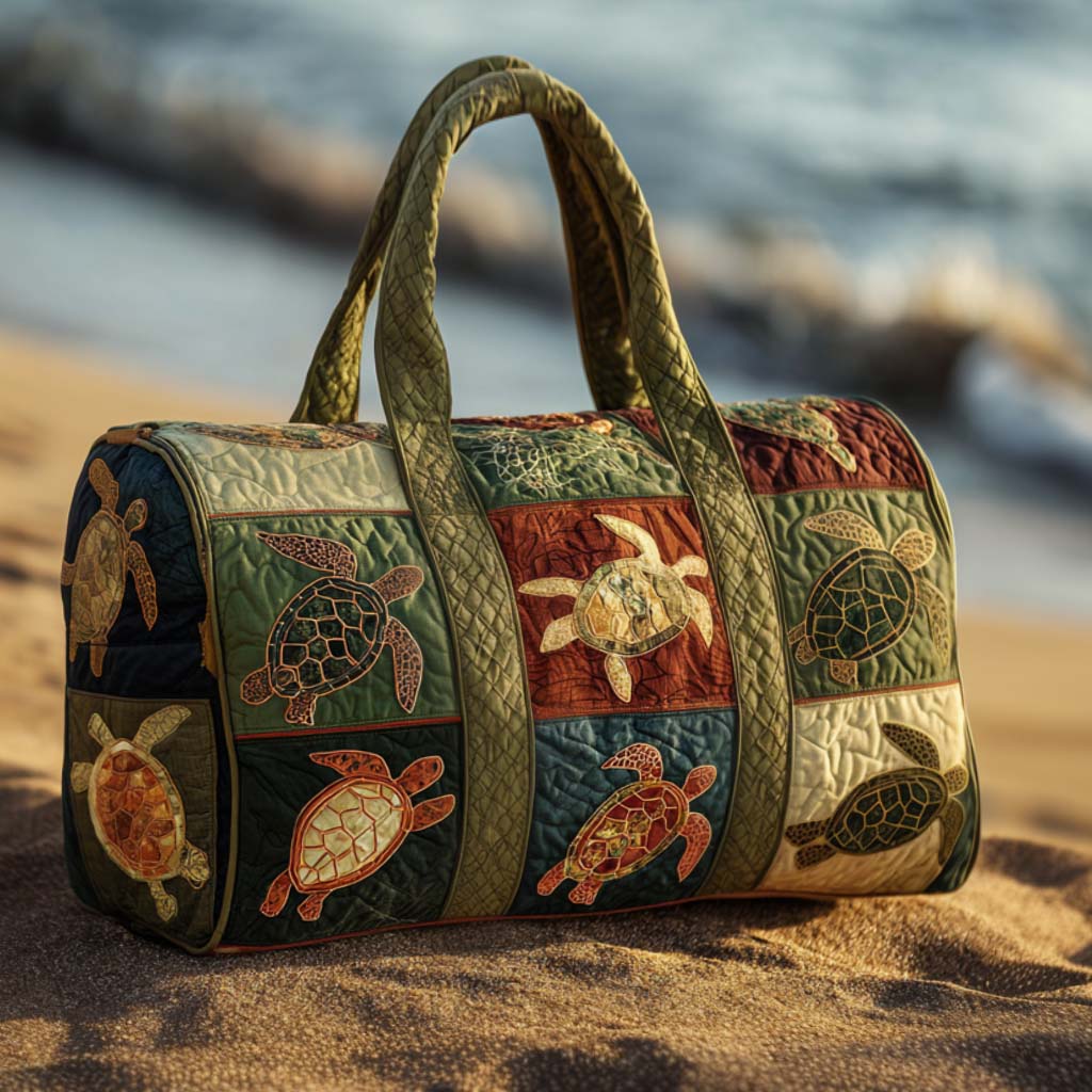 Vintage Yüzme Yastıklı Duffle Çanta