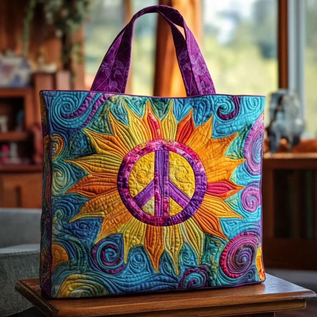 Soulshine Ayçiçeği Desenli Yastıklı Tote Çanta