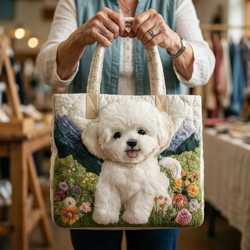 Sanatçı Yastıklı Çanta - Büyülü Köpek