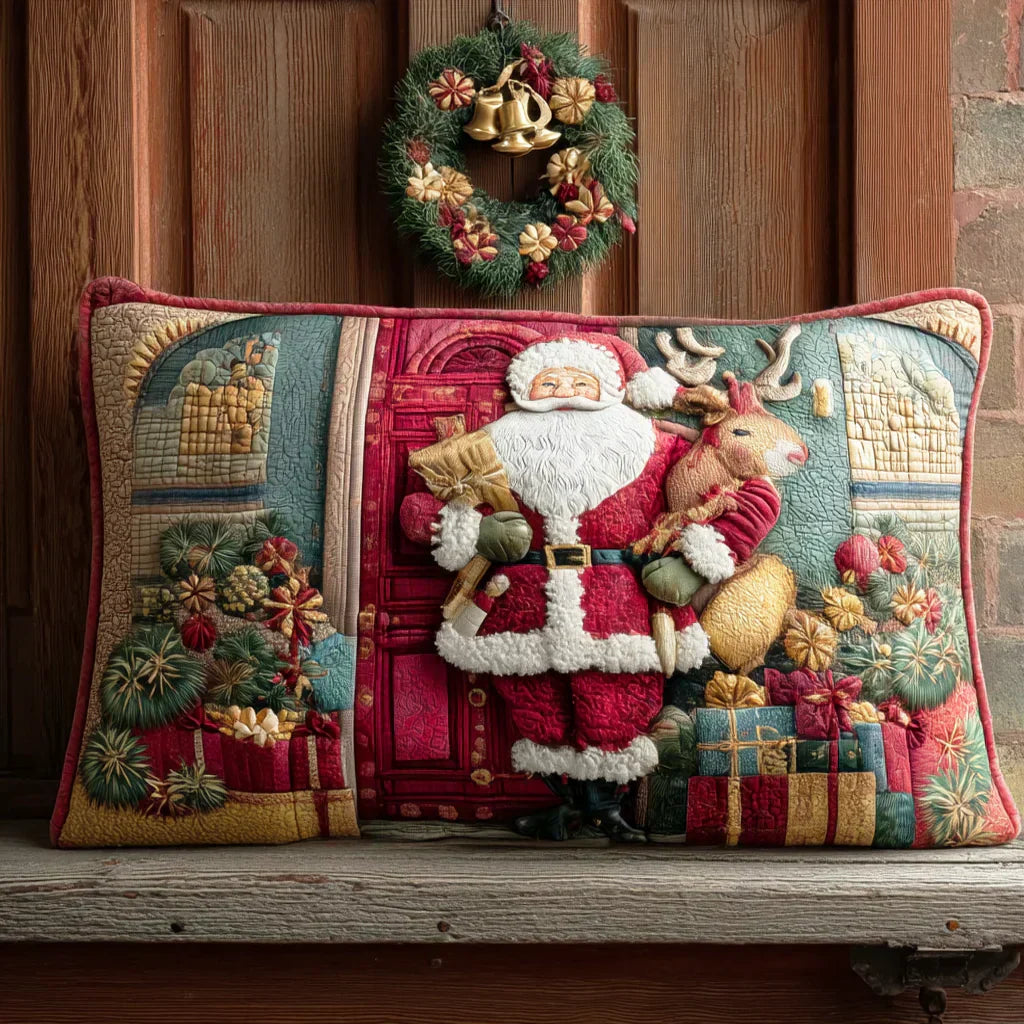 Santa Claus spilvendrāna - mājīga apskāviena